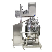 Liquid soap detergent shampoo vacuum emulsifying mixer machine homogeneous emulsifier